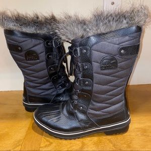 SOREL TOFINO SNOW BOOTS BLACK 7 & 8